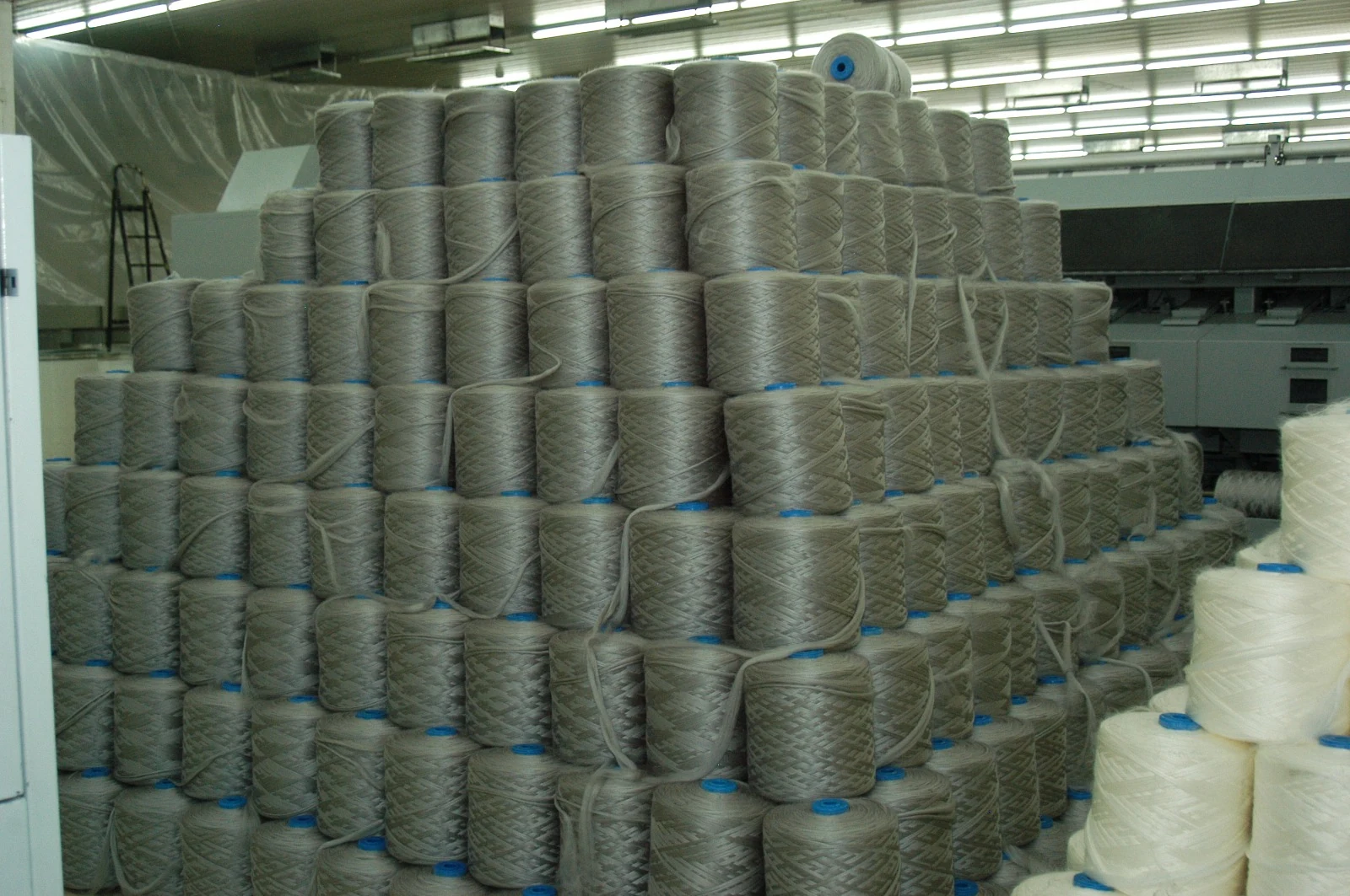 Yarn cones produced at the Kristina-Tex factory